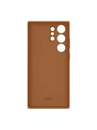 Samsung Galaxy S23 Ultra Leather Cover, gyári bőr tok, barna, EF-VS918LA