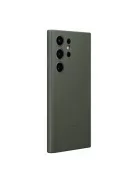 Samsung Galaxy S23 Ultra Leather Cover, gyári bőr tok, zöld, EF-VS918LG