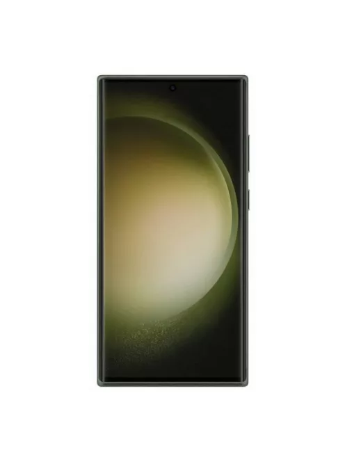 Samsung Galaxy S23 Ultra Leather Cover, gyári bőr tok, zöld, EF-VS918LG