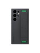 Samsung Galaxy S23 Ultra Silicone Grip, gyári szilikon tok, fekete, EF-GS918TB