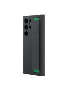 Samsung Galaxy S23 Ultra Silicone Grip, gyári szilikon tok, fekete, EF-GS918TB