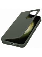 Samsung Galaxy S23 Smart View Wallet, gyári flip tok, zöld, EF-ZS911CG