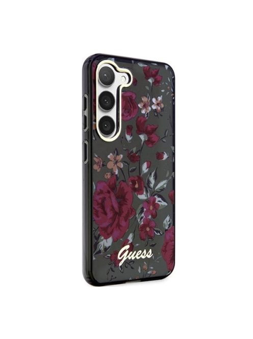 Guess Flower Collection Samsung Galaxy S23 hátlap tok , keki
