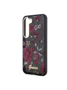 Guess Flower Collection Samsung Galaxy S23 hátlap tok , keki
