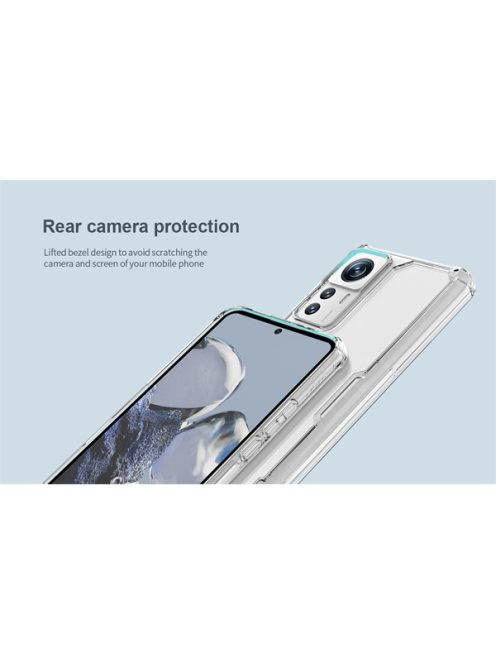 Nillkin Nature Pro Xiaomi 12T Pro szilikon tok, átlátszó