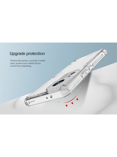 Nillkin Nature Pro Xiaomi 12T Pro szilikon tok, átlátszó