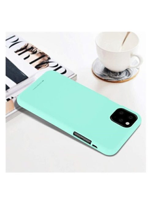 Mercury Soft Apple iPhone 14 Pro szilikon tok, menta