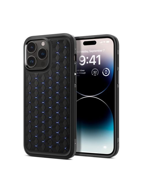 Spigen Cryo Armor Apple iPhone 14 Pro tok, Matte Black, fekete