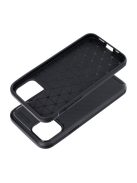 Forcell Carbon Premium Apple iPhone 12 / 12 Pro karbon mintás szilikon tok, fekete