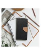 Fancy Samsung Galaxy A14 4G  flip tok, fekete-arany