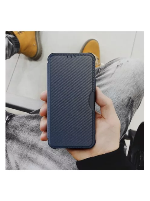 Razor Book Samsung Galaxy A54 5G flip tok, kék