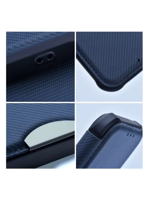 Razor Book Samsung Galaxy A54 5G flip tok, kék