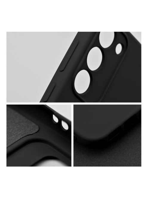 Forcell Silicone  Samsung Galaxy A54 5G szilikon tok , fekete