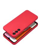 Forcell Soft Samsung Galaxy A14 5G / A14 4G  szilikon tok, piros