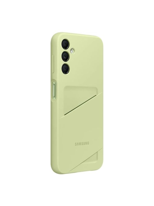 Samsung Galaxy A34 5G Card Slot, gyári tok, lime, EF-OA346TG