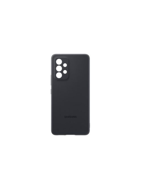 Samsung Galaxy A54 5G Silicone Cover, gyári szilikon tok, fekete, EF-PA546TB