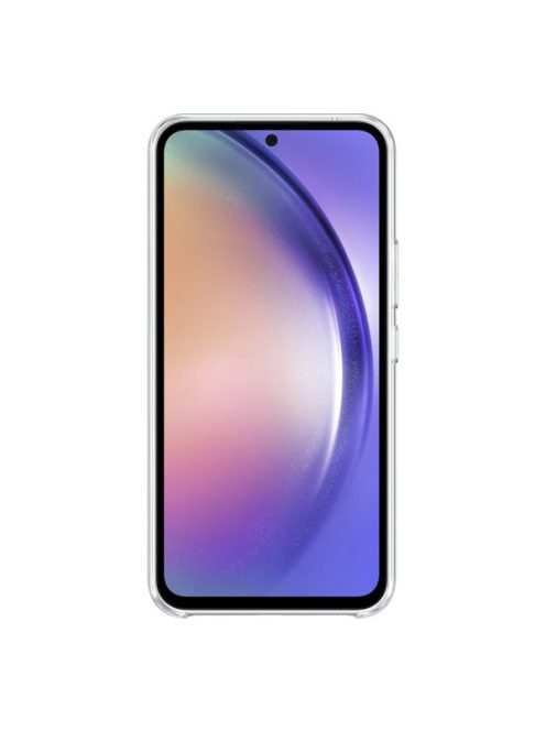 Samsung Galaxy A54 5G Soft Clear gyári szilikon tok, átlátszó, EF-QA546CT