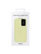 Samsung Galaxy A54 5G Smart View Wallet, gyári flip tok, lime, EF-ZA546CG