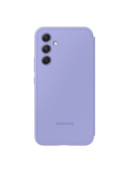 Samsung Galaxy A54 5G Smart View Wallet, gyári flip tok, áfonya, EF-ZA346CB