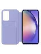 Samsung Galaxy A54 5G Smart View Wallet, gyári flip tok, áfonya, EF-ZA346CB