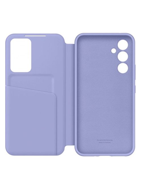 Samsung Galaxy A54 5G Smart View Wallet, gyári flip tok, áfonya, EF-ZA346CB