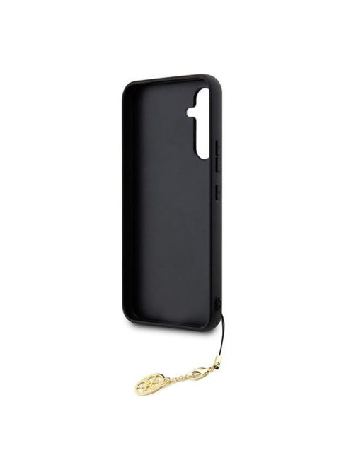 Guess 4G Charms Samsung Galaxy A54 5G szilikon tok, barna