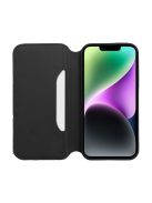 Dual Pocket Samsung Galaxy A12/M12, flip tok, fekete