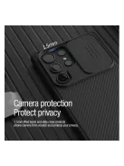Nillkin CamShield Pro Samsung Galaxy S23 Ultra mágneses műanyag hátlap tok, Fekete