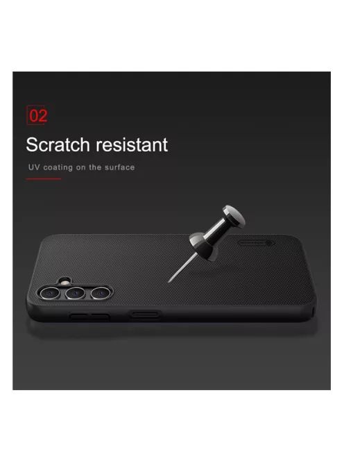 Nillkin Super Frosted Samsung Galaxy A14 4G műanyag tok, Piros