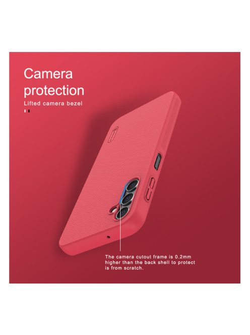 Nillkin Super Frosted Samsung Galaxy A14 5G műanyag tok, Fekete