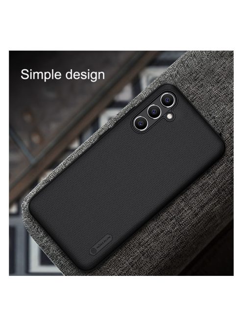 Nillkin Super Frosted Samsung Galaxy A34 5G műanyag tok, Fekete
