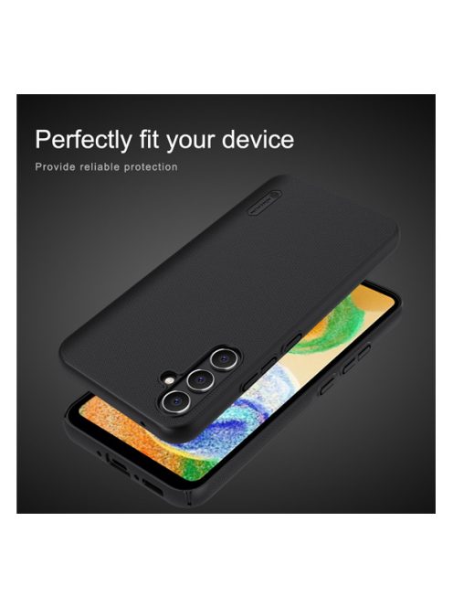 Nillkin Super Frosted Samsung Galaxy A34 5G műanyag tok, Fekete