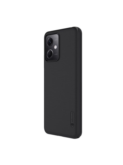 Nillkin Super Frosted Xiaomi Redmi Note 12 5G/Poco X5 5G műanyag tok, Fekete