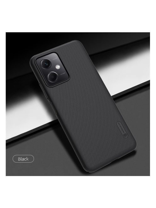 Nillkin Super Frosted Xiaomi Redmi Note 12 5G/Poco X5 5G műanyag tok, Fekete