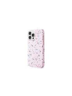   Uniq Coehl Terrazzo Apple iPhone 13 Pro, szilikon tok, rózsaszín