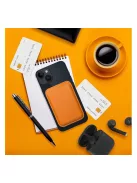Magsafe kártyatartó eco bőr Apple iPhone, narancs