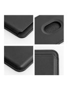 Magsafe kártyatartó eco bőr Apple iPhone, fekete