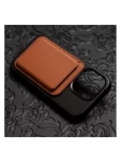 Magsafe kártyatartó eco bőr Apple iPhone, barna