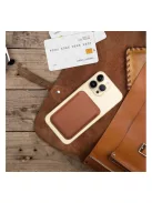 Magsafe kártyatartó eco bőr Apple iPhone, barna