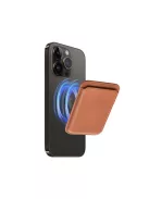 Magsafe kártyatartó eco bőr Apple iPhone, barna