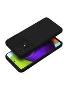 Slide Samsung Galaxy A52 5G/A52 LTE ( 4G )/A52S, kameravédős szilikon tok, fekete