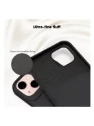 Slide Samsung Galaxy A52 5G/A52 LTE ( 4G )/A52S, kameravédős szilikon tok, fekete