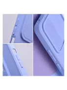 Slide Samsung Galaxy A52 5G/A52 LTE ( 4G )/A52S, kameravédős szilikon tok, levendula