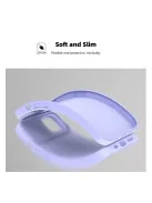 Slide Samsung Galaxy A52 5G/A52 LTE ( 4G )/A52S, kameravédős szilikon tok, levendula