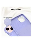 Slide Samsung Galaxy A52 5G/A52 LTE ( 4G )/A52S, kameravédős szilikon tok, levendula