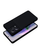 Slide Xiaomi Redmi Note 12 Pro+ 5G, kameravédős szilikon tok, fekete