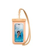 Spigen Aqua Shield A601 univerzális vízálló tok, barack