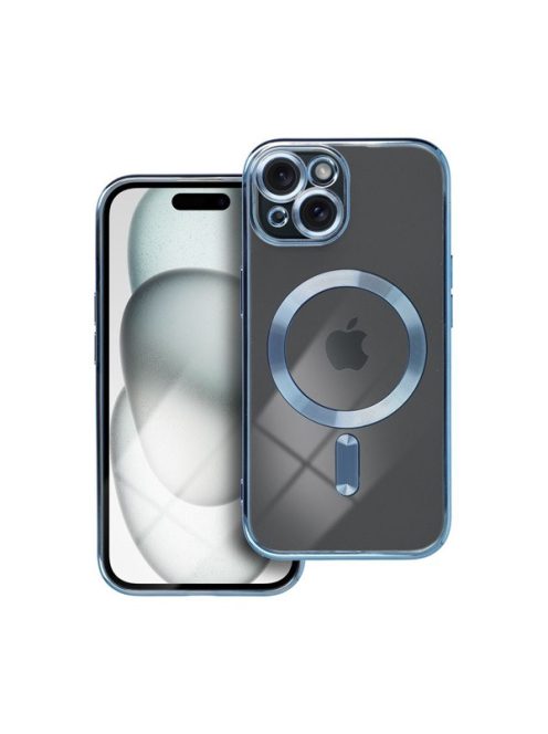 Electro Mag Apple iPhone 15 MagSafe szilikon tok, kék