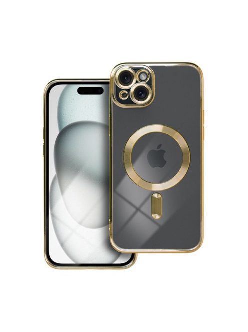 Electro Mag Apple iPhone 15 Plus MagSafe szilikon tok, arany