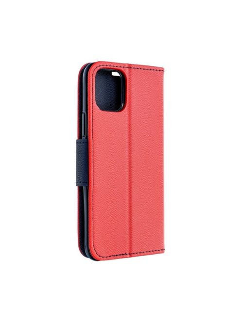 Fancy Apple iPhone 15 Plus flip tok, piros/kék